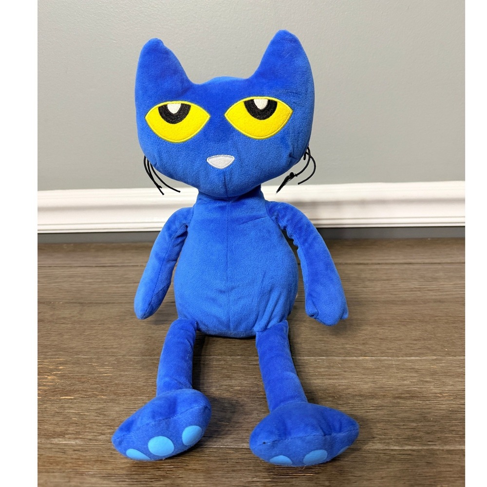 Pete the Cat Plush Kohls Cares Blue Stuffed Animal James Dean Book Characte